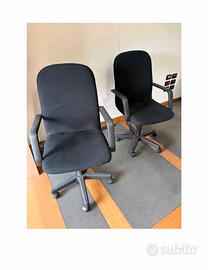 Sedie da ufficio con rotelle