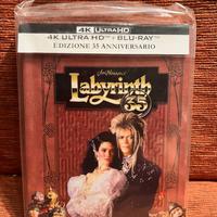 Labyrinth 4k +Bluray 35 Anniversario  Collector Ed