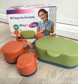 3 pz coperture per la conservazione degli alimenti