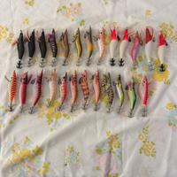 Set di 25 esche artificiali