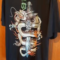 Maglietta T-shirt con stampa Gotica