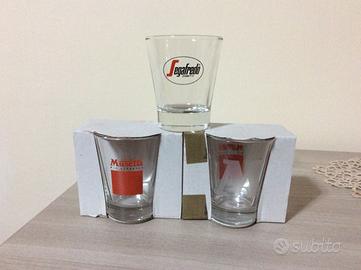 Set Bicchierini Musetti e Segafredo