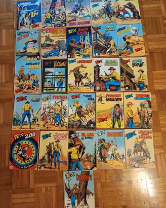 N° 50 Fumetti Tex con Numero 200 Tutto a Colori