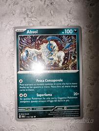 Pokèmon Absol, front e back top, a soli 20,00€