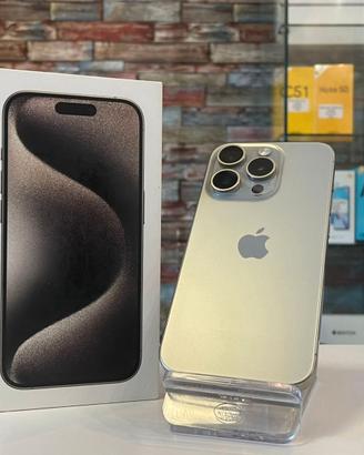 IPHONE 15 PRO 128 GB NATURAL - 12 MESI GARANZIA