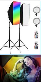 Kit luci RGB Fotografia