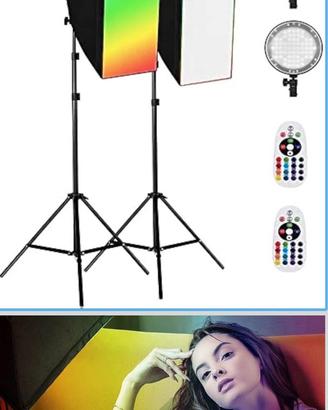 Kit luci RGB Fotografia