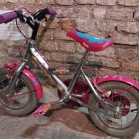 Bici con pedali per bimbo / bimba 3-4 anni 