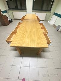 2 Tavoli da Ufficio / Sala Riunioni/ Labo multif
