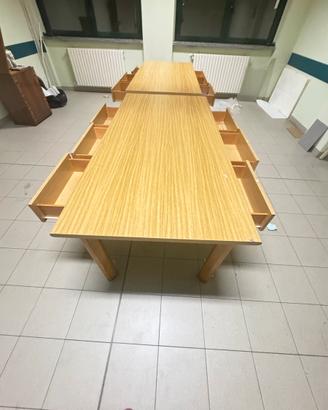 2 Tavoli da Ufficio / Sala Riunioni/ Labo multif