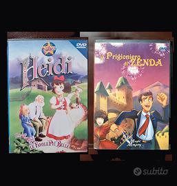 2 Dvd Cartoni Nuovi Heidi +il Prigioniero di Zenda