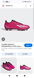 scarpe calcio 44 2/3