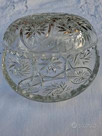 CIOTOLA DI CRISTALLO ANNI 60