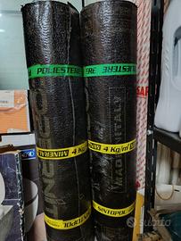 2 rotoli guaina ardesiata rossa kg4 mq10