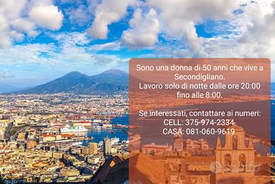 Sono badante notturna - disponibile per lavoro