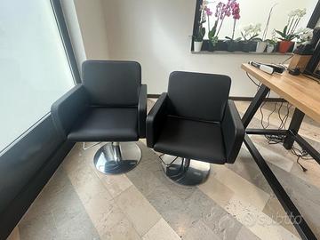 Poltrone professionali acconciatore