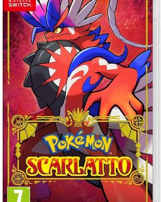 Pokémon Scarlatto - Videogioco Nintendo - Ed. Ital