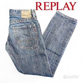 Jeans Replay Pure and Dark W31 L34 Uomo