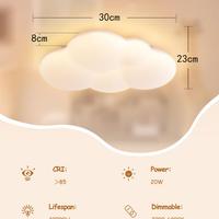 Lampada a forma di Nuvola