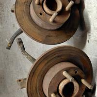 fuselli montanti mozzi anteriori x1/9