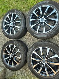 cerchi 17 Toyota Yaris cross con antineve 