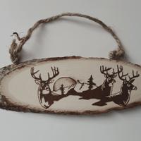 Insegna ovale con cerci