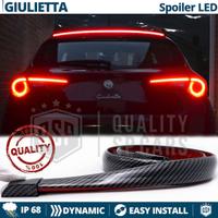 SPOILER LED per ALFA ROMEO GIULIETTA Carbon Look