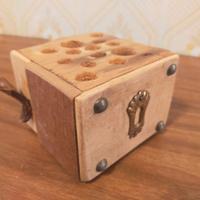 PORTAPENNE ARTIGIANALE in LEGNO