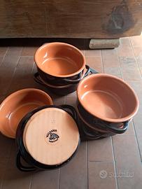 6 tegami in terracotta VULCANIA