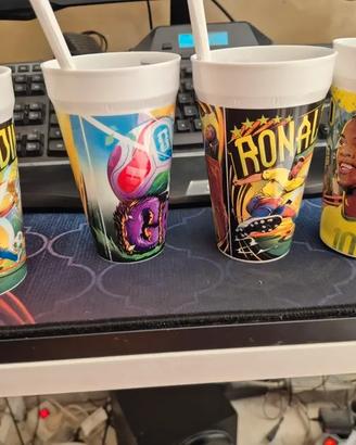 Set 4 Bicchieri Collezione McDonald's - Ronaldinho