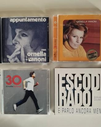 4 CD Vanoni/Morandi/Celentano