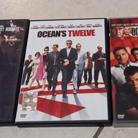 dvd Oceans eleven 11-12-13 trilogia Clooney Pitt