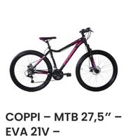 Bici coppi mtb (blu e nera)