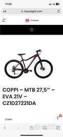 Bici coppi mtb (blu e nera)