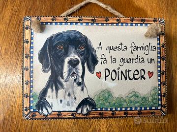 Targhetta decorativa