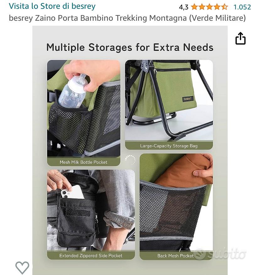 Zaino porta bimbo on sale trekking