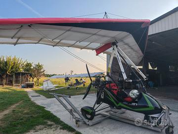 deltaplano a motore rotax 