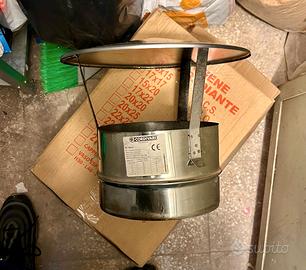 Terminale canna fumaria acciaio inox