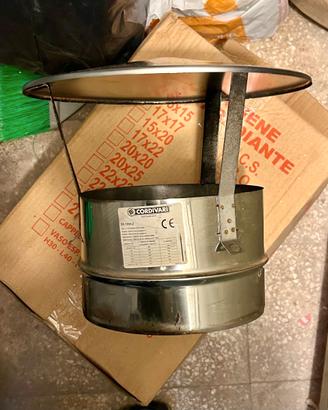 Terminale canna fumaria acciaio inox