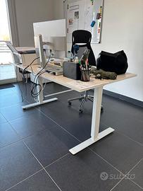 Scrivania regolabile in altezza (IKEA, 160x80)