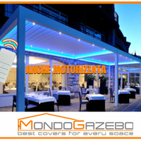 Pergola Bioclimatica ALU manuale o motorizzata led
