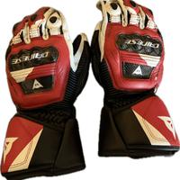 Guanti dainese druid 4 bianco/rosso