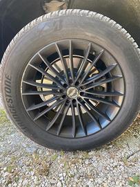 Set Cerchi 18 Audi Q5+Pneumatici Bridgestone+barre