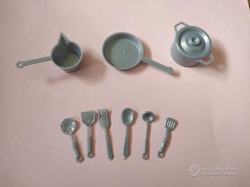 Barbie - Pentole e stoviglie