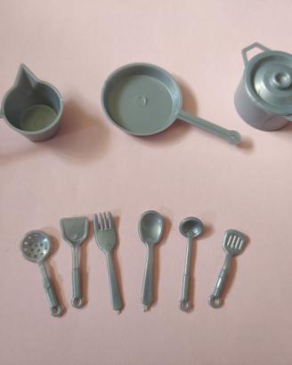 Barbie - Pentole e stoviglie