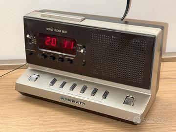 Grundig Sono Clock 800 radiosveglia vintage ‘80