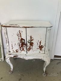 Mobiletto barocchetto/shabby chic da restaurare