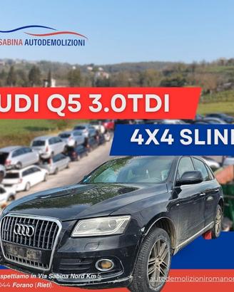 Audi q5 3.0 tdi ricambi usati vettura rottamata