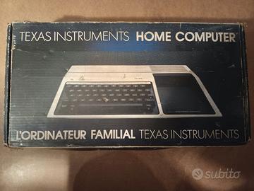 Texas Instruments TI-99/4A Silver COMPLETO