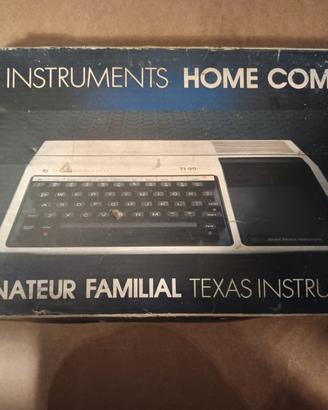 Texas Instruments TI-99/4A Silver COMPLETO